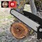 6" Handheld Cordless Chainsaw Electric Mini Chainsaw 2 Battery Chain Wood Cutter